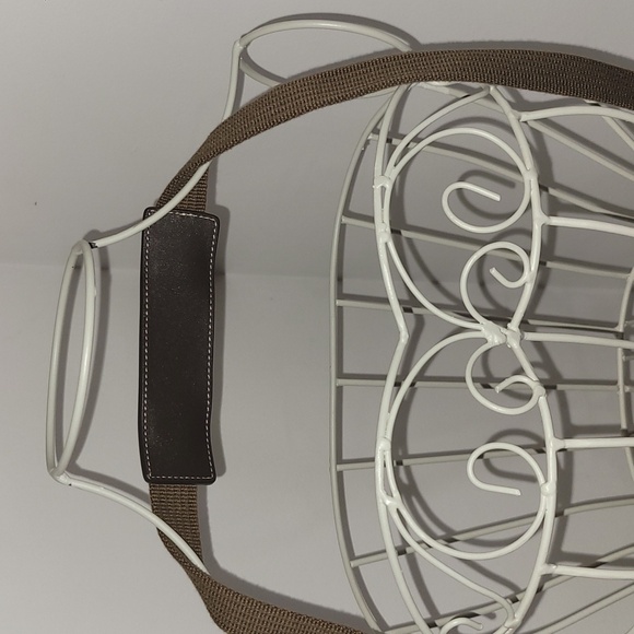 Coach Signature F06016 Stripe Swingpack Crossbody Khaki Brown Leather Purse NWT - Picture 8 of 9